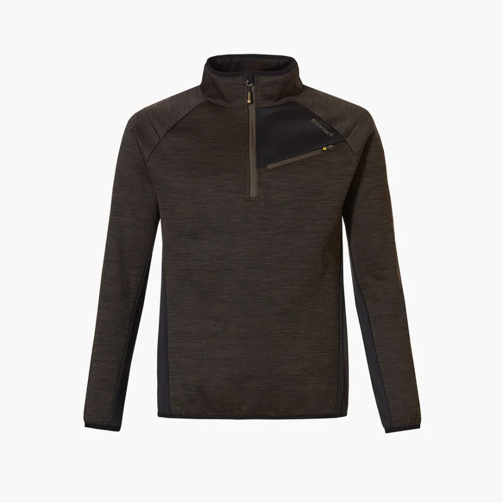Zip Pullover Ergoline Green