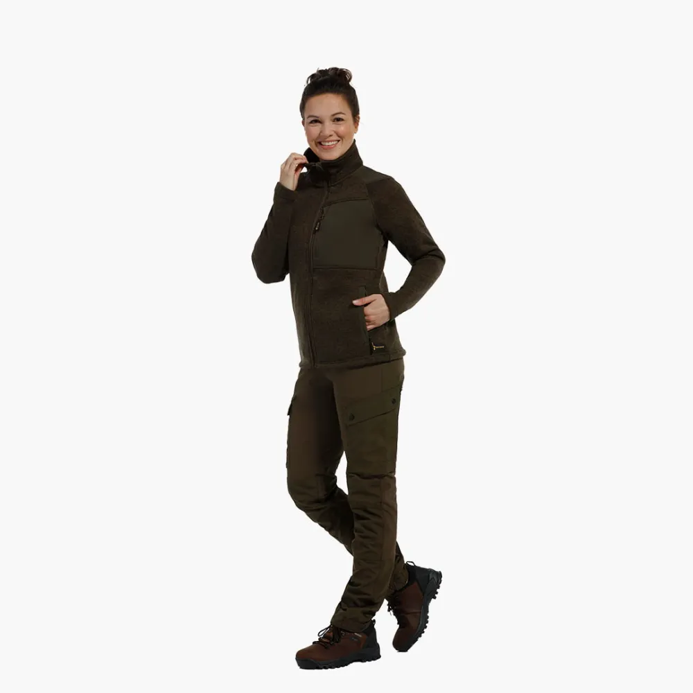 Trousers Flexline Damen Olive Green