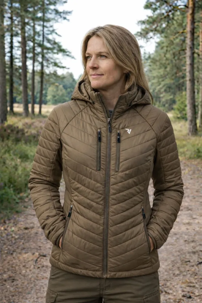 Jacket Padded Green Dames
